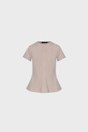 T-shirt Miss Dainty Beige