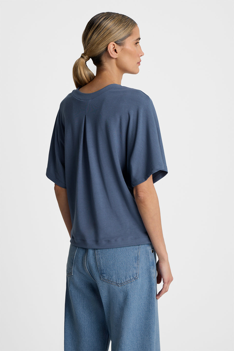 T-shirt Miss Amity Vintage Blue