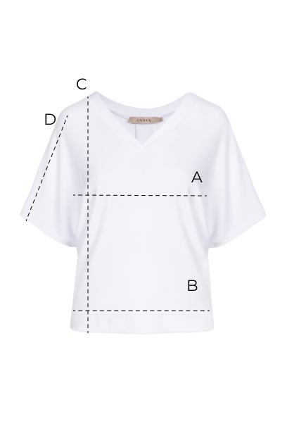 Miss Amity White T-shirt