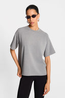 T-shirt Miss Bess Melange Grey