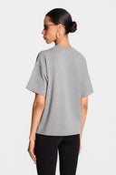 T-shirt Miss Bess Melange Grey