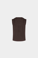 T-shirt Miss Boxy Chocolate