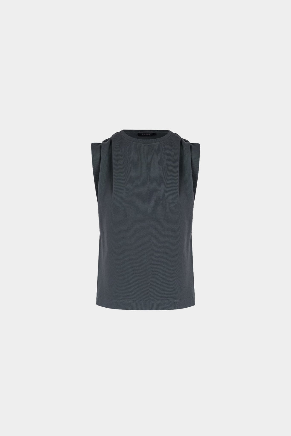 Miss Boxy Dark Grey T-shirt
