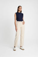 T-shirt Miss Boxy Navy
