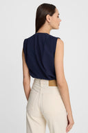 T-shirt Miss Boxy Navy