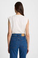 T-shirt Miss Boxy Off White