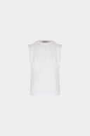 T-shirt Miss Boxy Off White