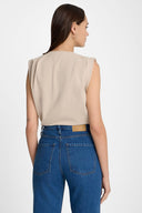 T-shirt Miss Boxy Sand