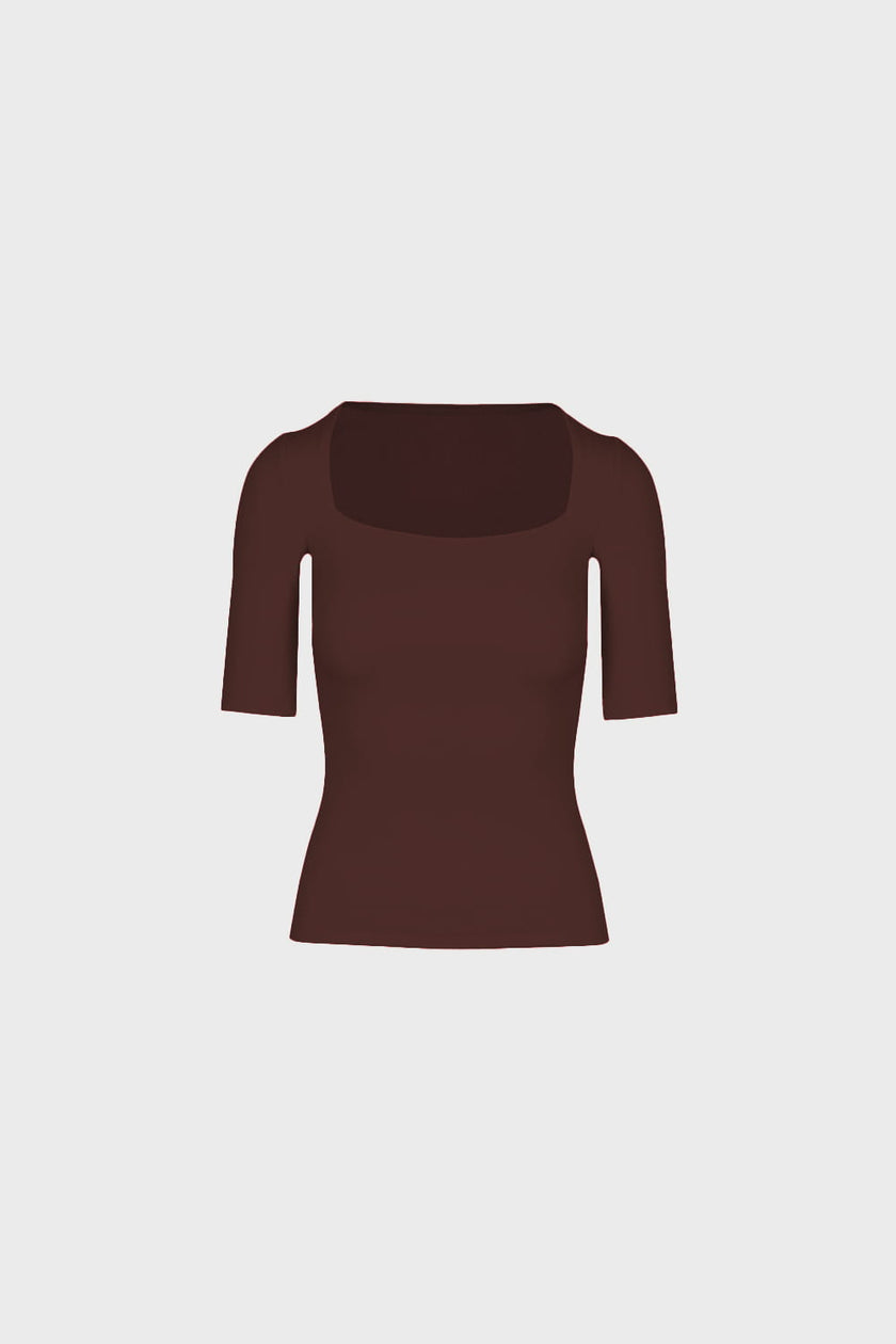T-shirt Miss Caro Chocolate