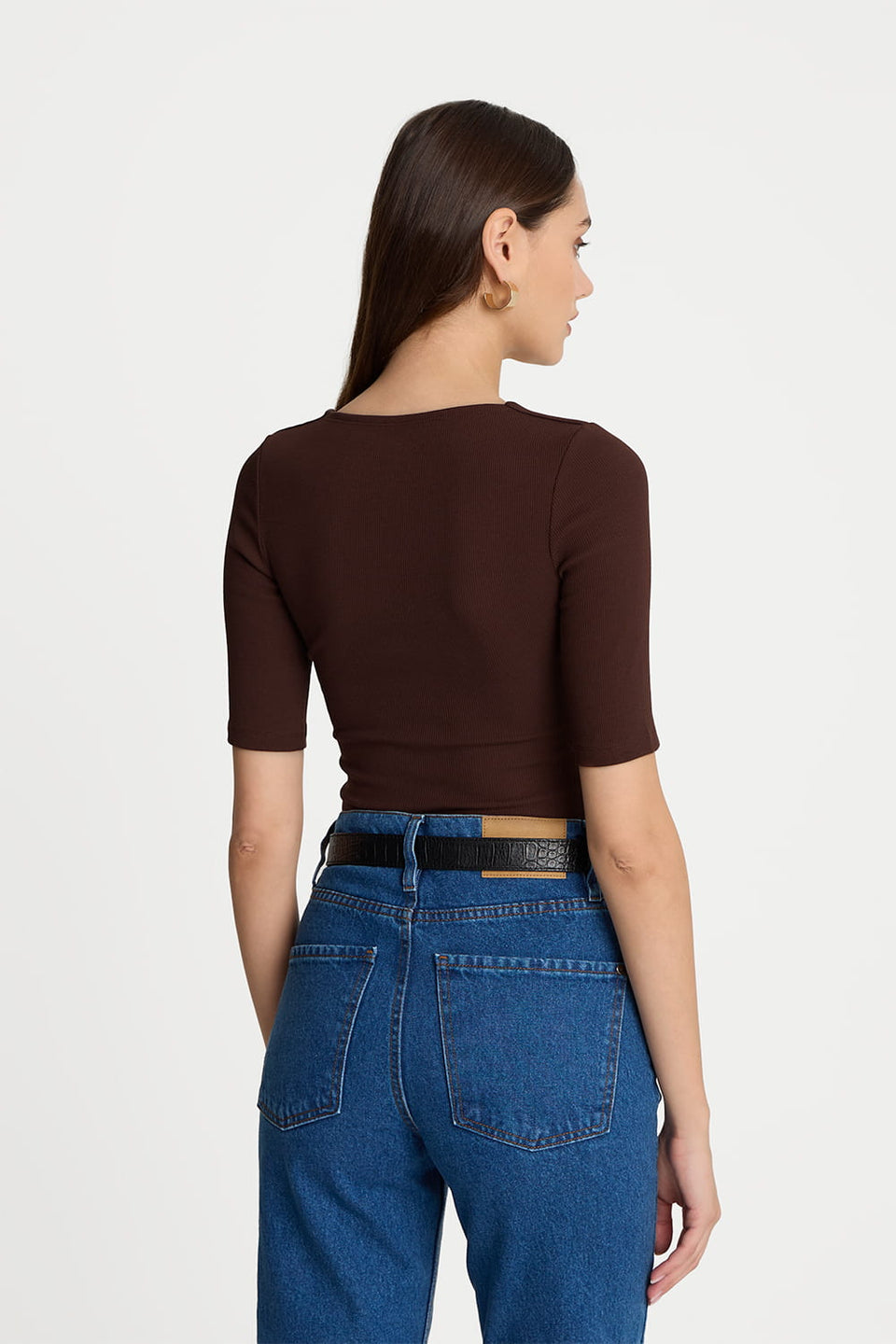 T-shirt Miss Caro Chocolate
