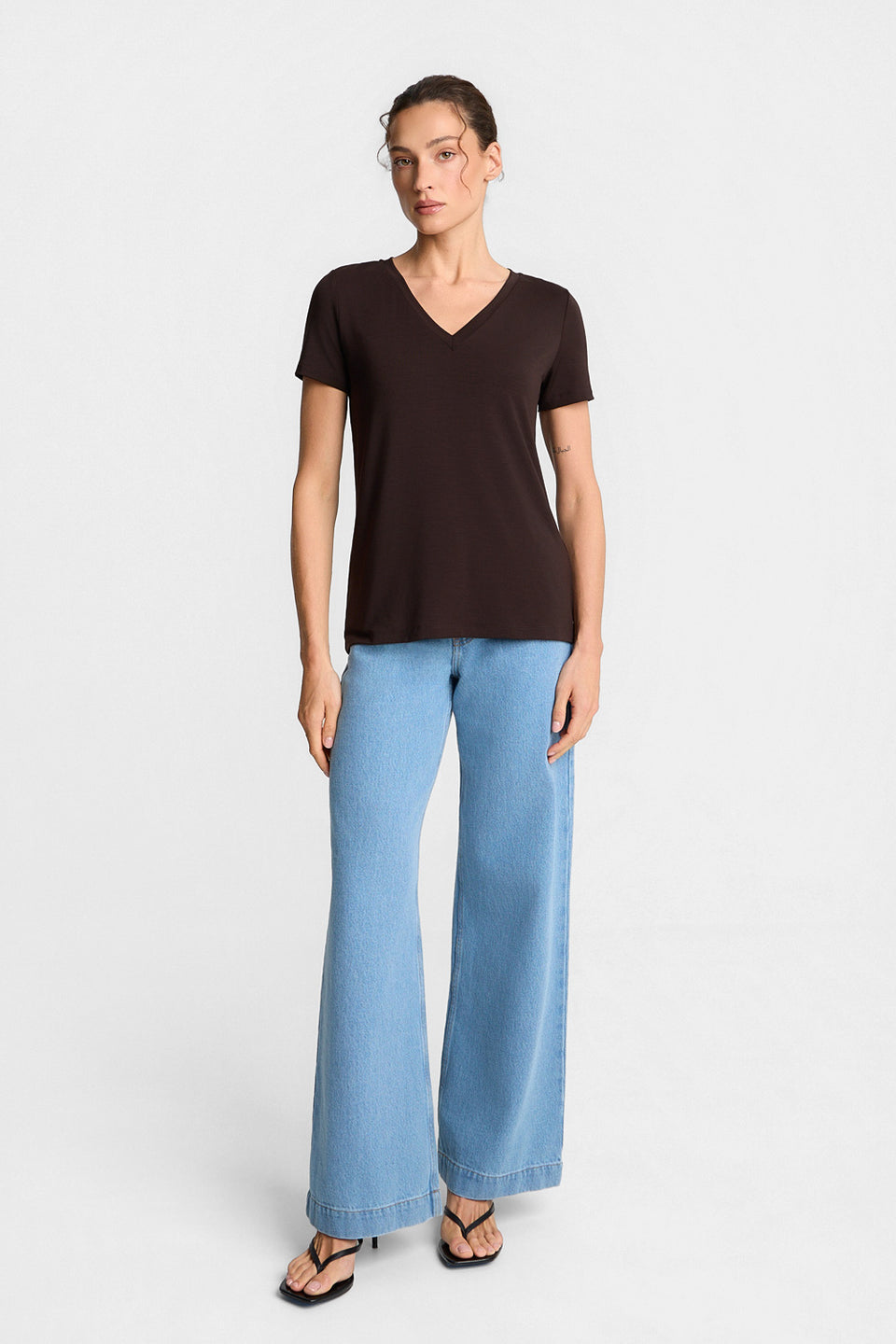 T-shirt Miss Classic Dark Chocolate