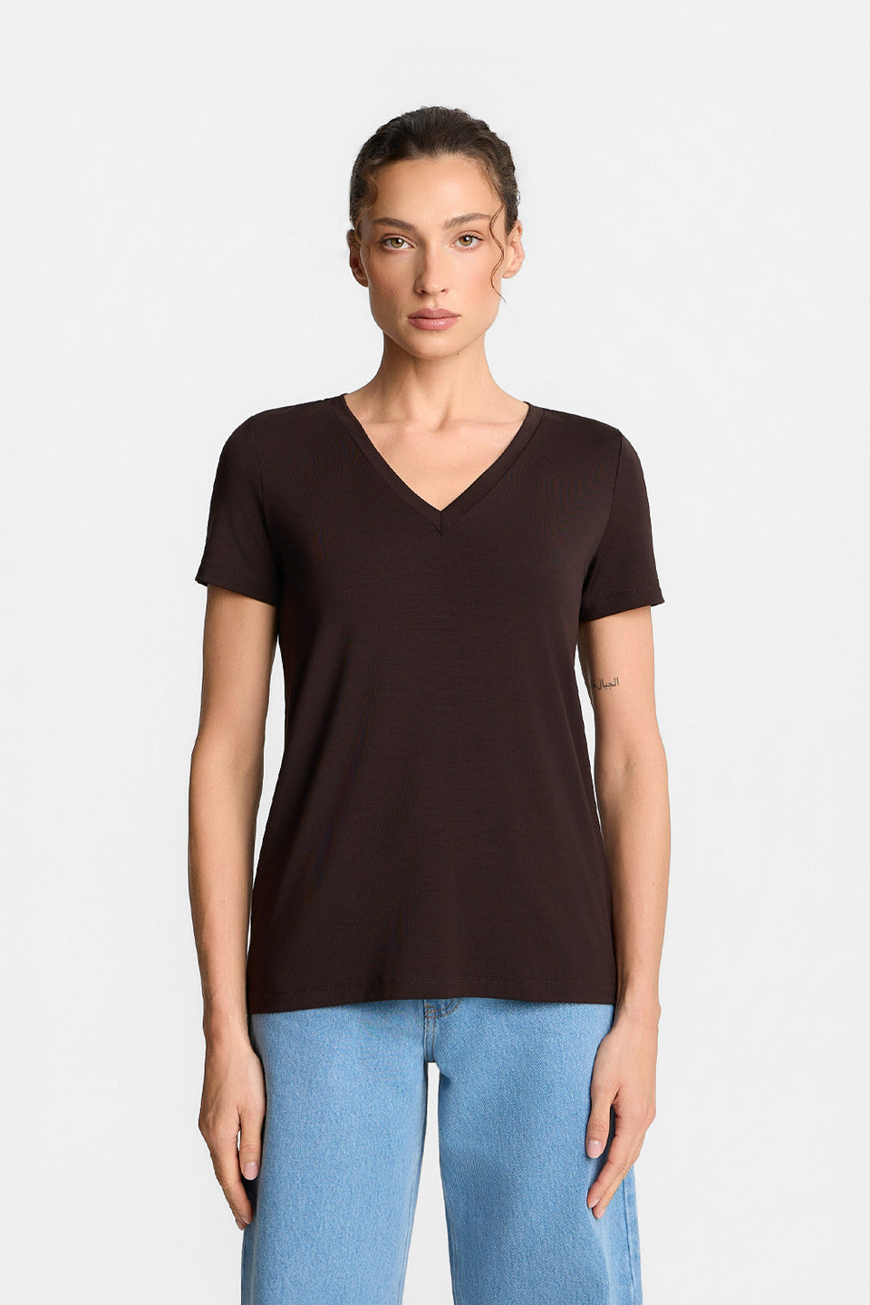 T-shirt Miss Classic Dark Chocolate