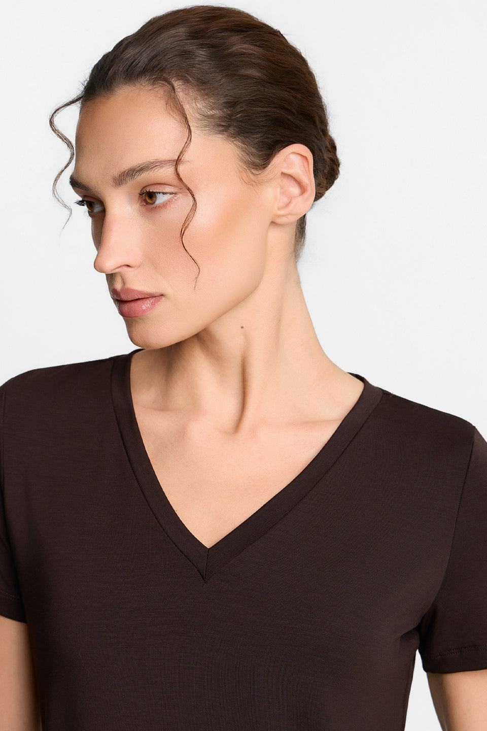 T-shirt Miss Classic Dark Chocolate