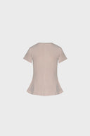T-shirt Miss Dainty Beige