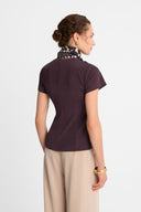 T-shirt Miss Dainty Burgundy