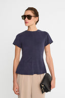 T-shirt Miss Dainty Navy
