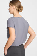 T-shirt Miss Femi Grey