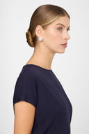 T-shirt Miss Femi Navy