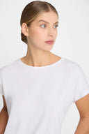 T-shirt Miss Femi White