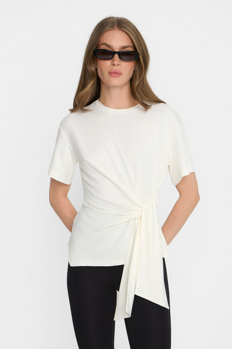 T-shirt Miss Gwyneth Off White