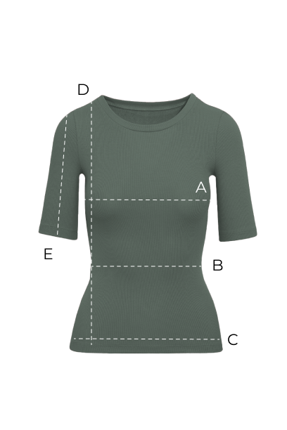 T-shirt Miss Lovable Melange Grey