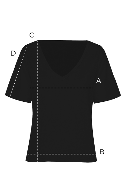 T-shirt Miss Relaxed Vanilla