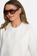 T-shirt Miss Rustic Off White