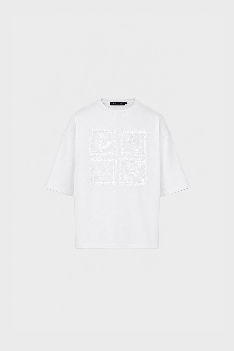 T-shirt Miss Rustic Off White