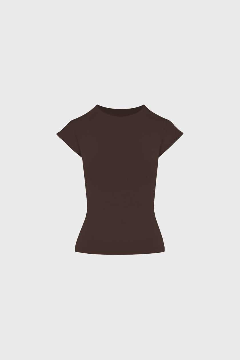 T-shirt Miss Sleek Chocolate