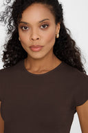 T-shirt Miss Sleek Chocolate