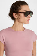T-shirt Miss Sleek Pink
