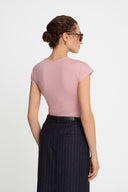 T-shirt Miss Sleek Pink