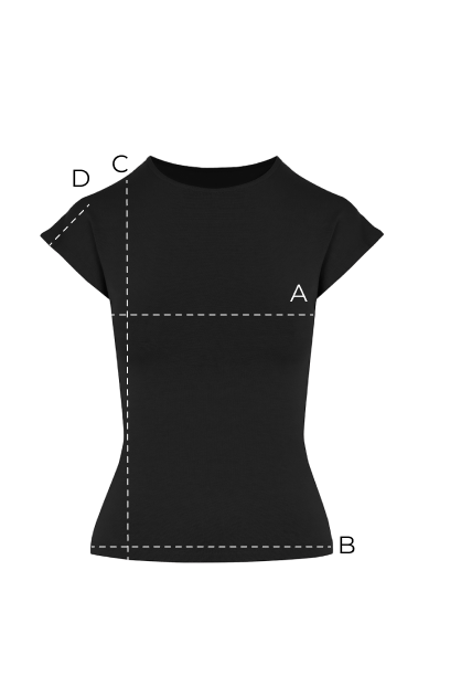 T-shirt Miss Sleek Chocolate