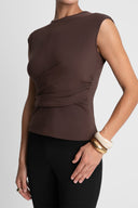 T-shirt Miss Tangled Chocolate