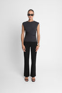 T-shirt Miss Tangled Grey