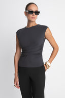 T-shirt Miss Tangled Grey