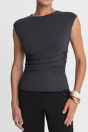 T-shirt Miss Tangled Grey