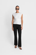 T-shirt Miss Tangled Off White