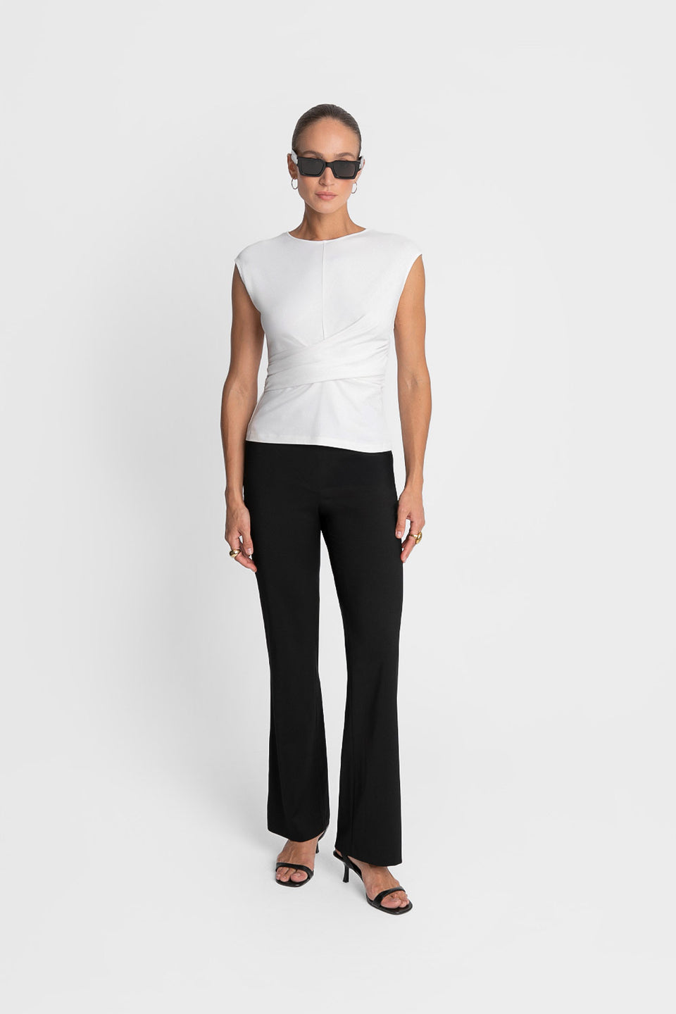 T-shirt Miss Tangled Off White