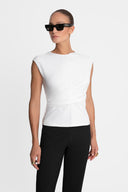 T-shirt Miss Tangled Off White