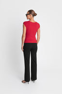 T-shirt Miss Tangled Red