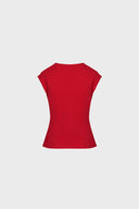 T-shirt Miss Tangled Red