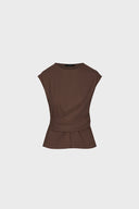 T-shirt Miss Tangled Chocolate
