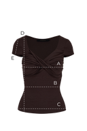 T-shirt Miss Tender Navy