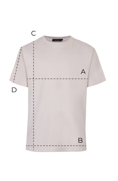T-shirt Mr Edge Sand