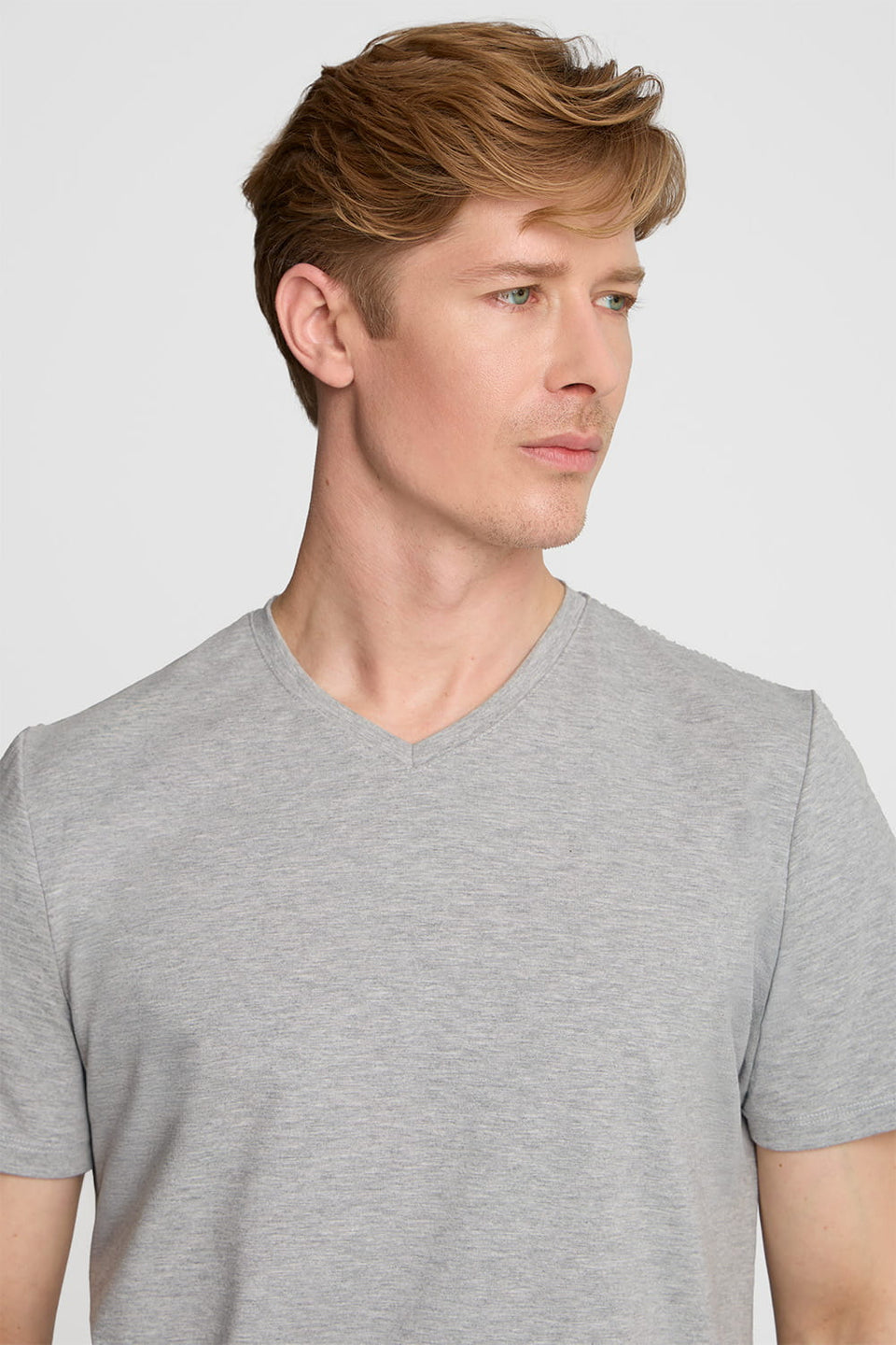 Mr Everyday T-shirt in Melange Grey