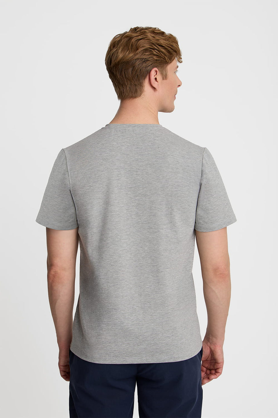 Mr Everyday T-shirt in Melange Grey