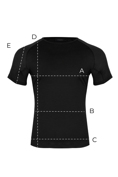 T-shirt Mr Merino Grey