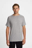 T-shirt Mr Smooth Melange Grey