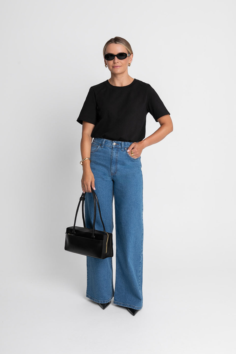 T-shirt Soft Layer Black